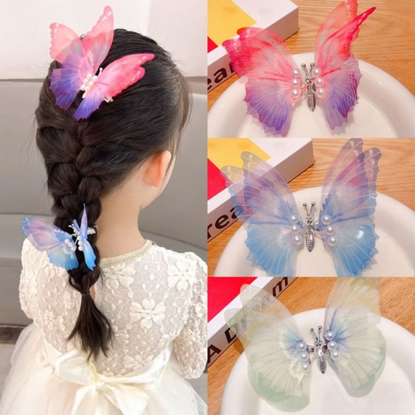 Butterfly Hiuspidikkeet Hiusneulat COLOR 3 COLOR 3 Color 3