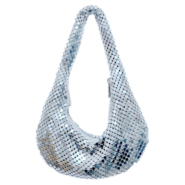 Clutch Taske Underarm Taske SØLV Silver