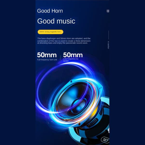 Väckarklocka Dubbel väckarklocka Bluetooth ljud