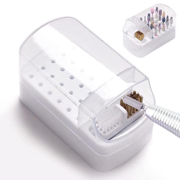 Nagelborrhållare Case VIT White