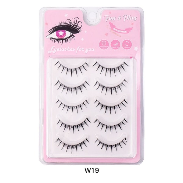 Manga Lashes Lösögonfransar W19 W19 W19