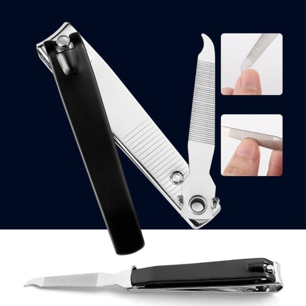 Negleklipper Negletrimmer SORT S black S