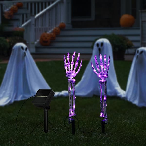 Skeleton Håndlampe Led Solar Energy String Lights VARMT LYS warm light