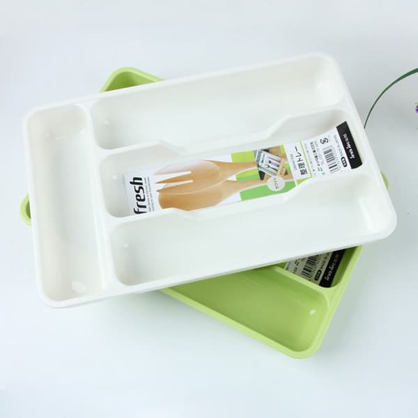 Bestickbricka Kökslåda VIT white