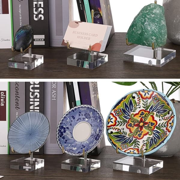 Kristallbas Displayställ Kristallfäste Kreativ Förvaring