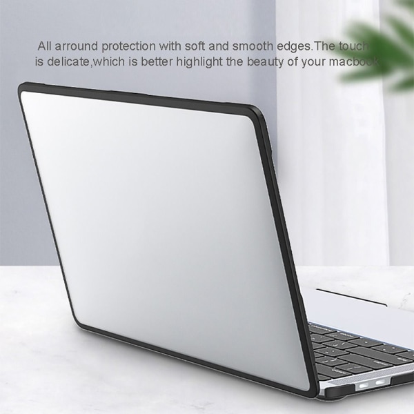 Laptopveske M2 A2681 TRANSPARENT-SORT TRANSPARENT-SORT