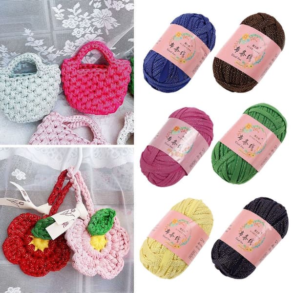 Virkat Garn Garn Bolla ROSA Pink