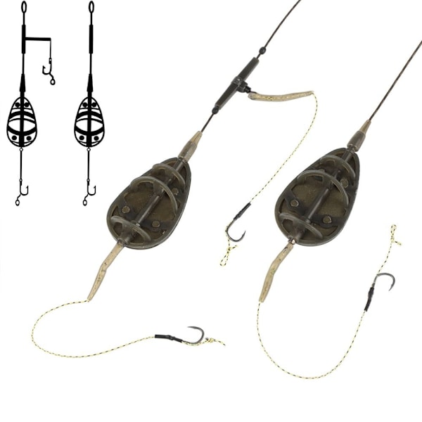 Karpfiskekrok Karpfiskegrupp W1005-40G W1005-40G W1005-40g