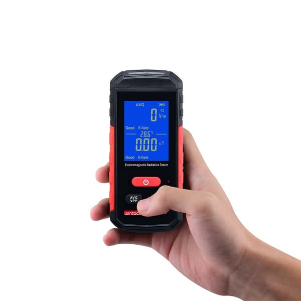Elektromagnetisk strålingstester EMF-detektor digitalt felt
