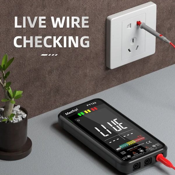 Digital Multimeter AC DC Spänningsmätare Ohm NCV Multimetrar