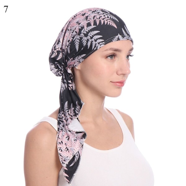 Blød Turban Hat Indre Hijabs 7 7 7