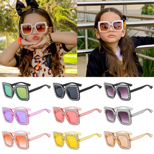 Crystal Lasten aurinkolasit Kids Square Aurinkolasit C10 C10 C10