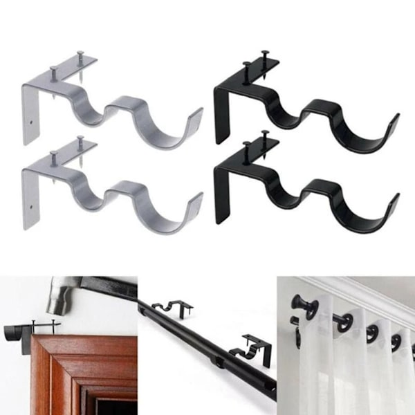Gardinstangsbeslag Fast Clip FARVE 2 FARVE 2 Color 2