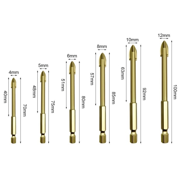Cross Drilling Borrbit 10MM 10mm