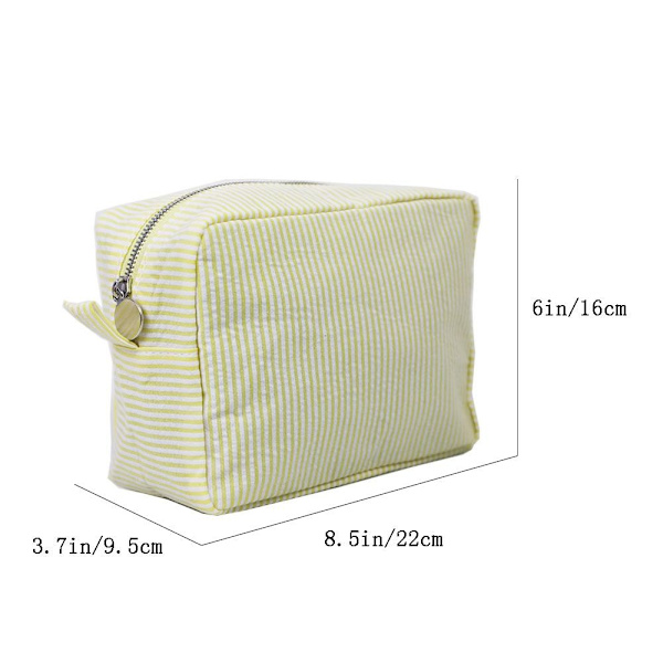 Kosmetiktasker Make Up Tasker GUL yellow