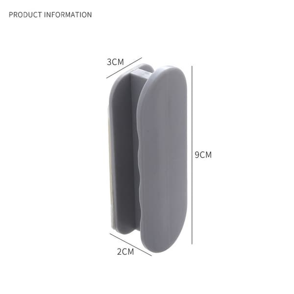 Dørgreb Skab Skuffe GRÅ 2STK 2STK grey 2pcs-2pcs