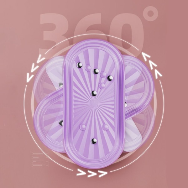 Twist Waist Disc Board Body Building Slank Twister-plade purple