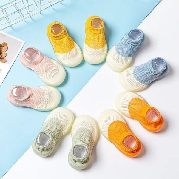 Baby First Shoes Tofflor Skor GUL 20-21(INRE 12,5CM) yellow 20-21(Inner 12.5cm)
