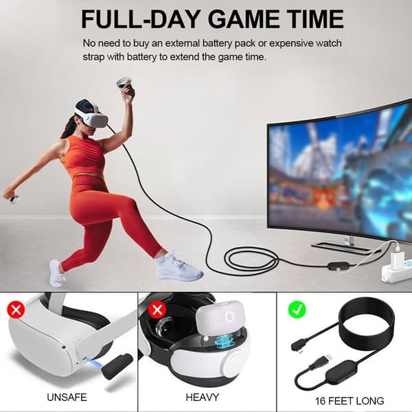 Laddningskabel VR Headset Wire VR Link