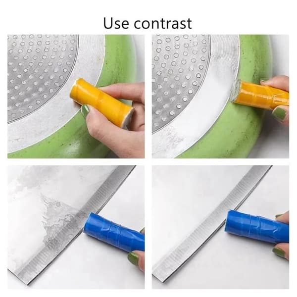 Magic Cleaning Brush Rustfritt stål Rod Magic Stick