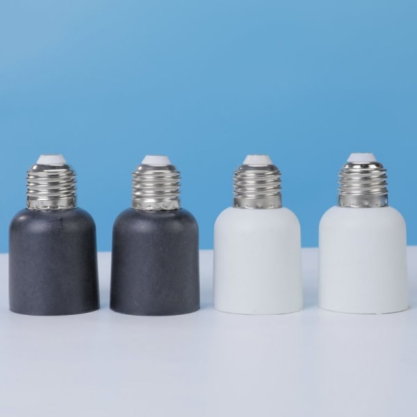 E27 Til E40 Fatning Lyspære Fatning Adapter HVID white