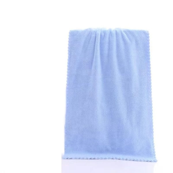 35*75cm Coral Velvet Towel kasvopyyhe SININEN blue