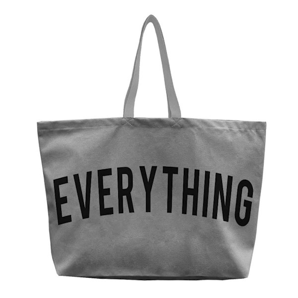 Big Tote Laukut Canvas Käsilaukut GREY grey