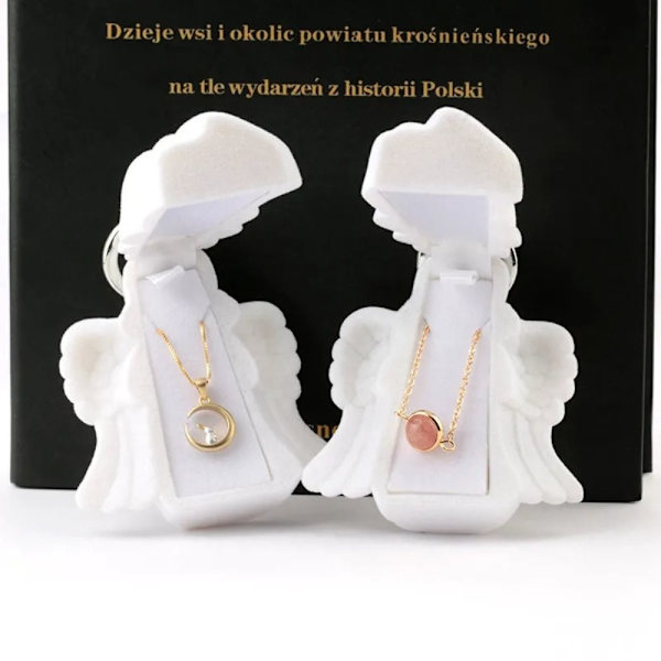 Korut Box Angel kaulakoru Display Box kaulakoru haltija
