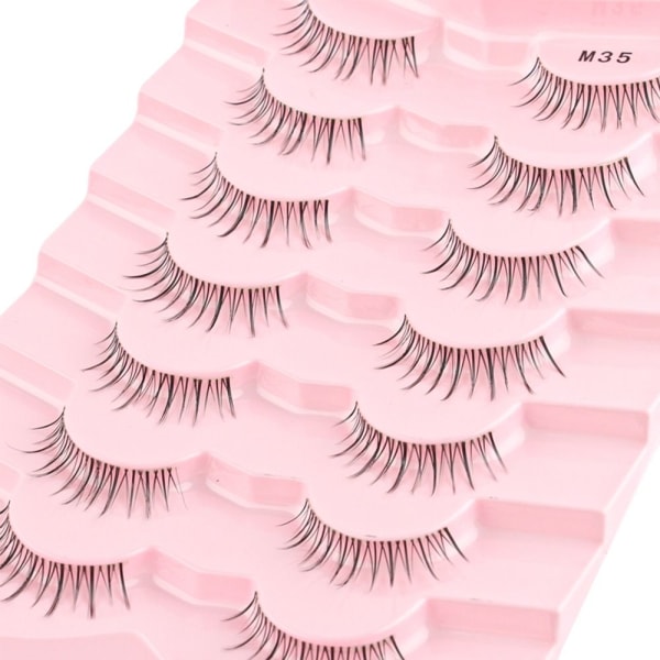 Naturlige falske øyevipper Faux Mink Lashes M37 M37 M37