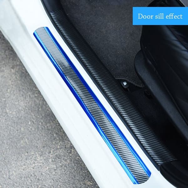 Bildekaler Dörrbrädesskydd BLÅ Blue