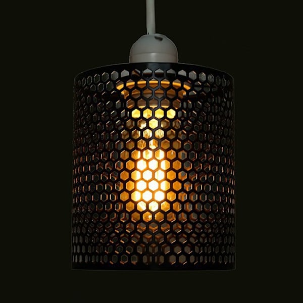Lampe Skærme Belysningsarmaturer SORT C C black C-C