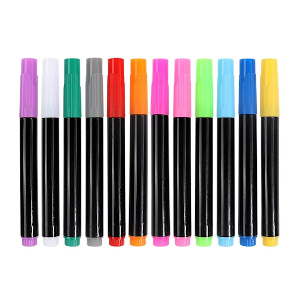 Vittavtavlapennor Utbytbara Markörer 12 st 12 st 12pcs