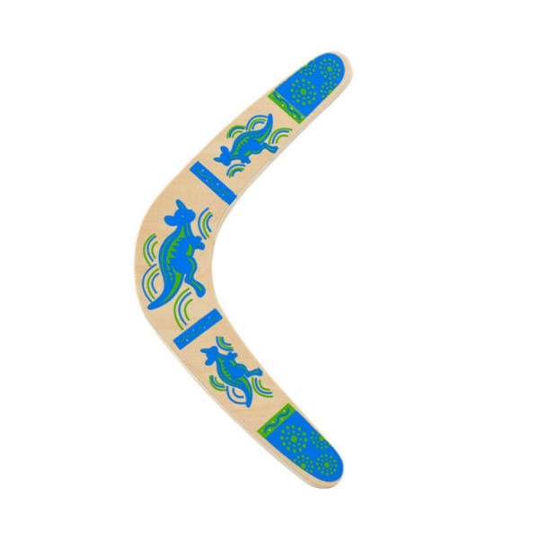 Klassiske Boomerangs V-formet Boomerang BLÅ Blue