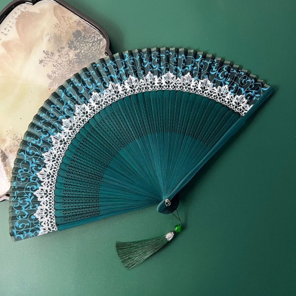 Skiftende Crown Fan Foldeventilator SORT black