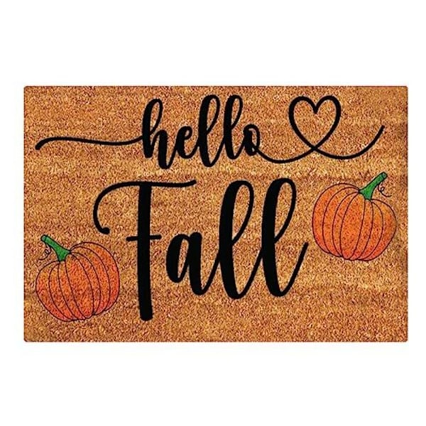 Happy Fall dørmåtte Velkommen dørmåtte DESIGN 5 DESIGN 5 Design 5