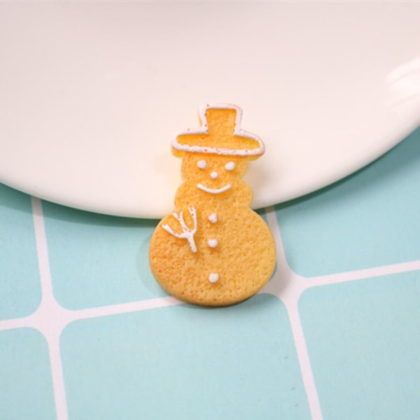 20kpl/ set Christmas Series Resin Figurine Askartelut LUMIUKKO LUMIUKKO Snowman
