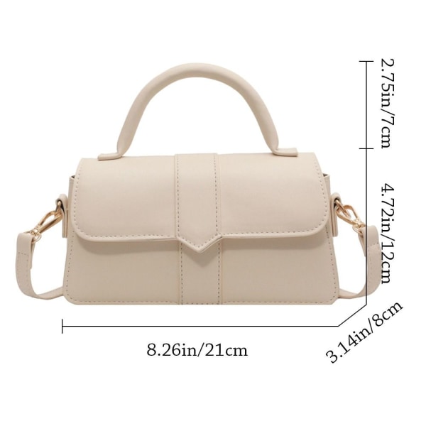 Axelväska Messenger Bag BEIGE beige