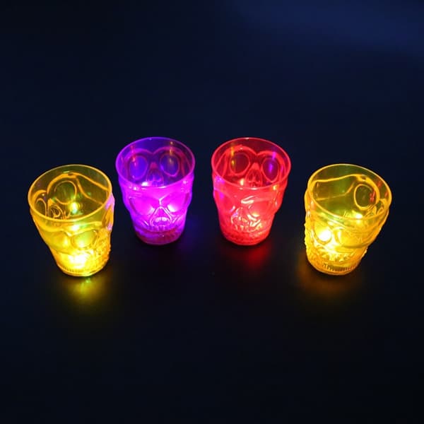 Skeleton Wine Cup Cocktail Cup RED red