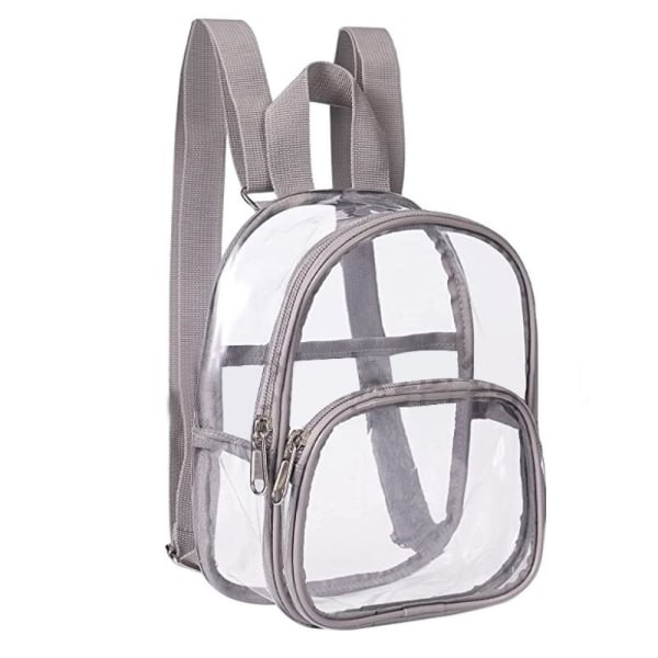 Koululaukut PVC-reppu GREY Grey