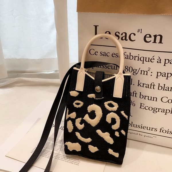 Strik Håndtaske Knot Håndledstaske SORT black
