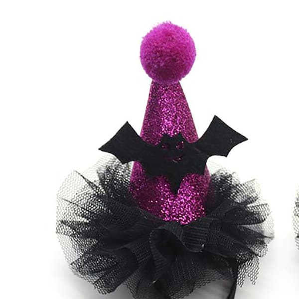 Hundehat Pet Halloween Hat SORT Black