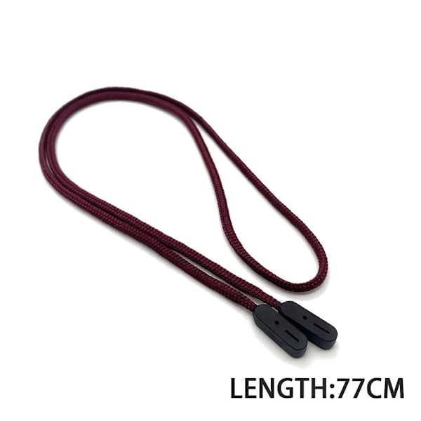 Læsebriller Kæde Solbrille Nøglebånd WINE RED C5 C5 WINE RED C5-C5