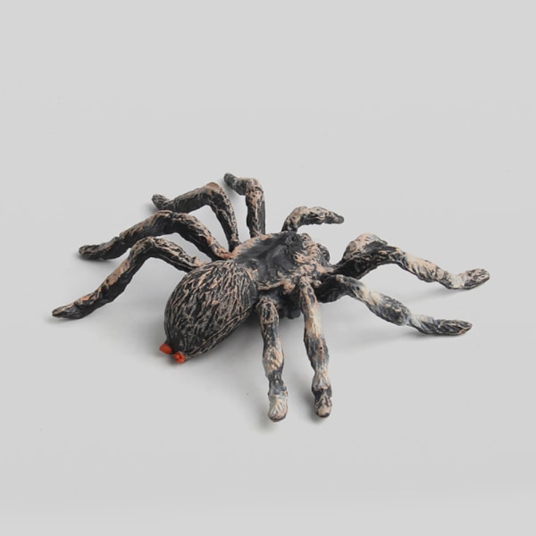 2/4 stk Stor kunstig edderkopp Halloween Skumle rekvisitter STOR EDDERDERK Big spider