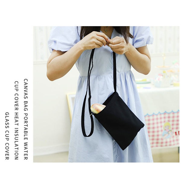 Mini Crossbody Taske Crossbody Taske SORT black