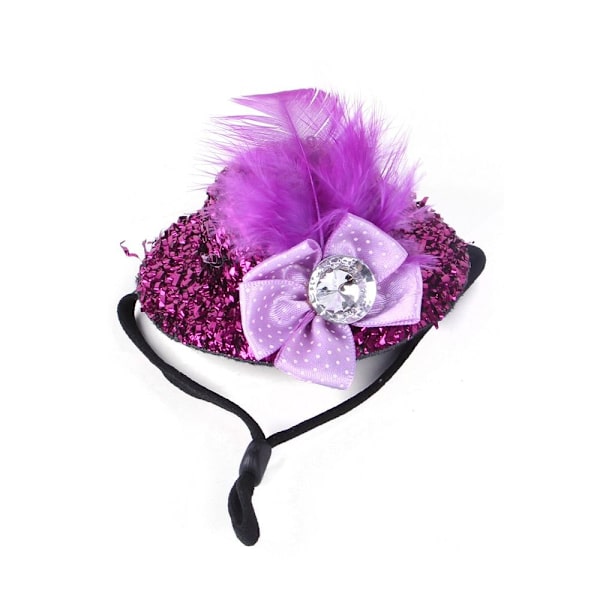 Kreativa hamsterhattar Halloweenhattar LILA 2 2 Purple 2-2