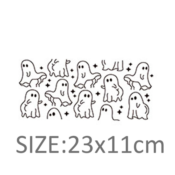Uv Dtf Transfer Sticker Glasflasker Sticker STYLE 1 STYLE 1 Style 1