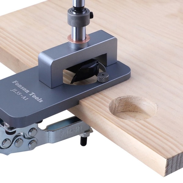 Hulboring Guide Locator Hængsel Boring Jig Hulåbner