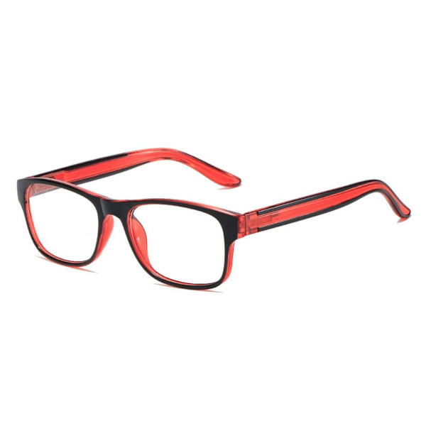 Anti-blåt lys læsebriller Runde briller RØD STYRKE Red Strength 250