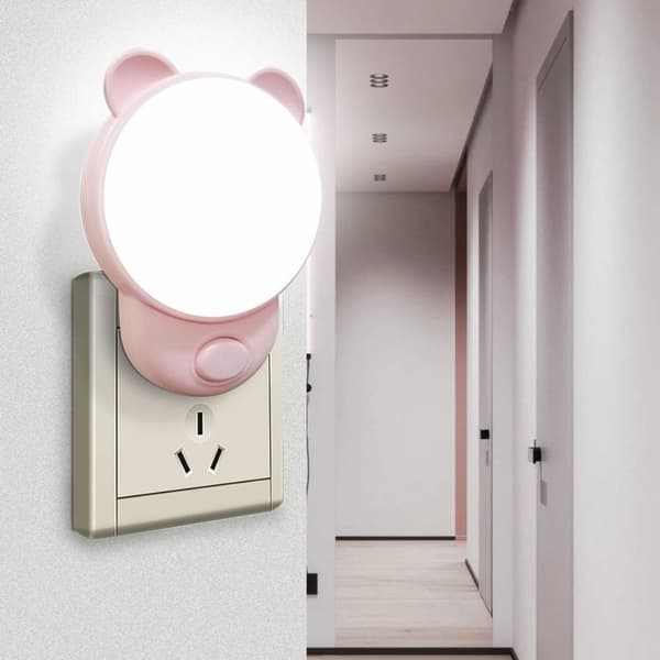 LED-yölamppu lämmin valo PINK EU PLUG EU PLUG pink EU Plug-EU Plug
