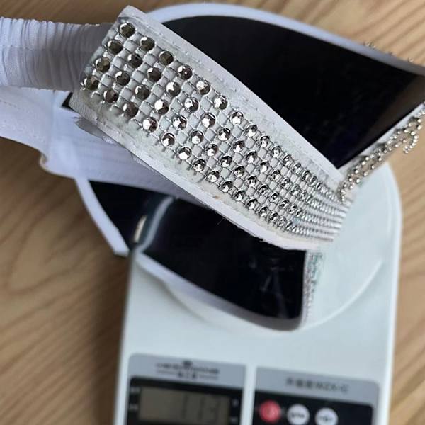 Disco Dekor Hattar Visir Kepsar SILVER silver